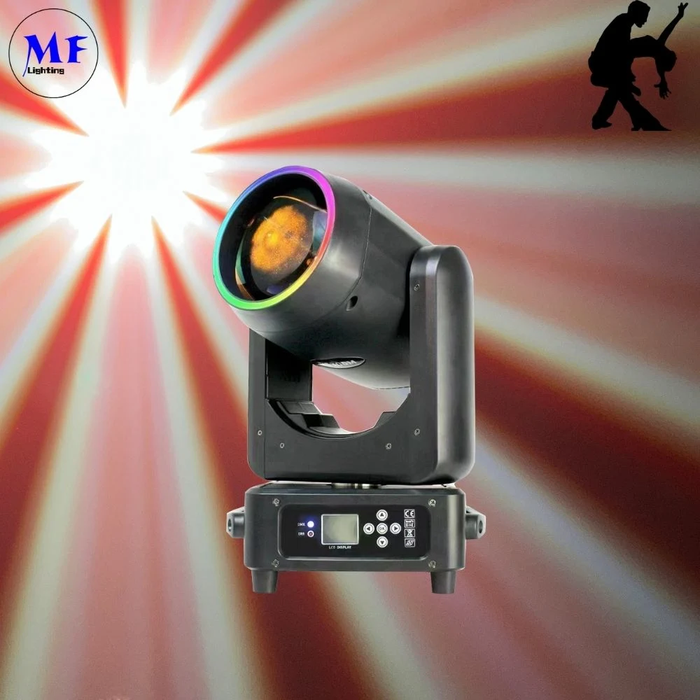 CE RoHS 14 Color Plates + White Light DMX-512 150W 540° Pan LED Effect Laser Dancing Moving Head Lights Beam Stage Light LED Mini Wash Moving Spot Light