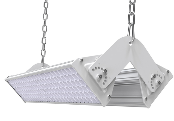 Aluminum+Pc Energy Efficient Led Linear High Bay Light For Outdoors Ip40 Ik08