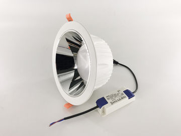 एंटी-ग्लेयर 90Ra सीलिंग एलईडी डाउन लाइट्स DALI / Triac Dimmable IP44 मिरर रिफ्लेक्टर