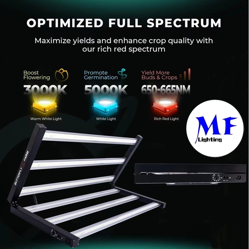 Intelligent Control System LED Grow Lights For Enhanced Indoor Plant Growth Full Spectrum
