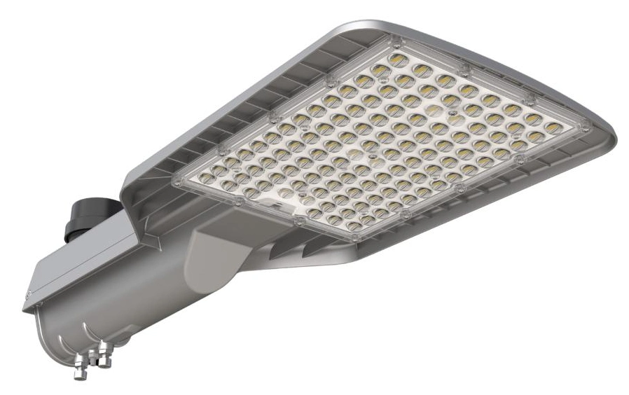 फोटोसेल सेंसर उद्यान प्रकाश एलईडी स्ट्रीट लाइट 240W 100W 50W पोल IP66 Ik08 जलरोधक सड़क फुटपाथ पार्किंग लाइट 7