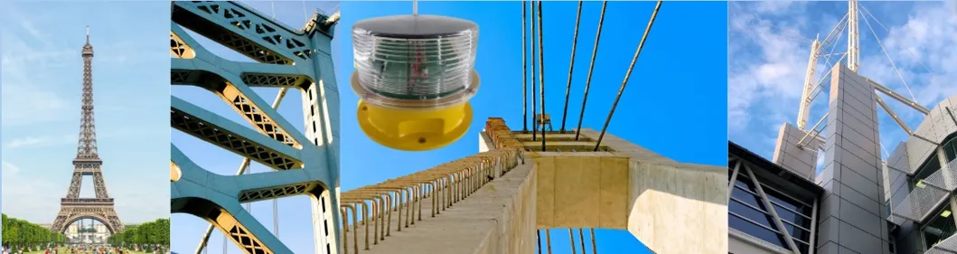 एलईडी सोलर मरीन लालटेन लाइट फोटोसेल डाई-कास्टिंग जीपीएस IP68 80m/S विंड टरबाइन ऑयल अपतटीय प्लेटफॉर्म 14