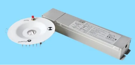 पैनल डाउन लाइट एलईडी पैनिक इमरजेंसी एस्केप एग्जिट साइन लाइट IP65 बैटरी बैकअप रिचार्जेबल पब्लिक स्कूल हॉस्पिटल व्हाइट 8