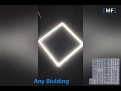 सफ़ेद 80Ra LED फ़्रेम पैनल लाइट 60CM*60CM 35000 घंटे