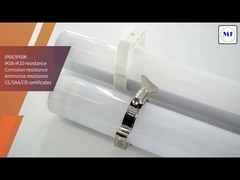 IP67 60cm LED ट्राई प्रूफ लैम्प 12 - 24W वॉल सीलिंग माउंटेड