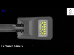 एलईडी स्ट्रीट लाइट पार्क साइडवॉक IP66 वाटरप्रूफ Ik08 मौसम प्रतिरोधी 25W 50W 75W 100W