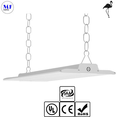 CE/RoHS/ETL Linear Highbay Light 200lm/W Aluminum Housing With Intelligent Control  For Workshop Warehouse Supermarket