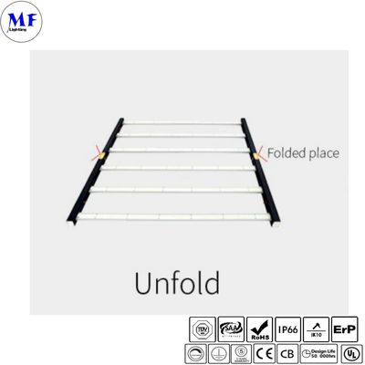 LED Plant Grow Light With Manual Controller 540W Foldable IP65 Waterproof For Indoor Plant