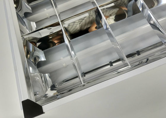 Mirror Effect Arc Smart LED Grid Panel Light