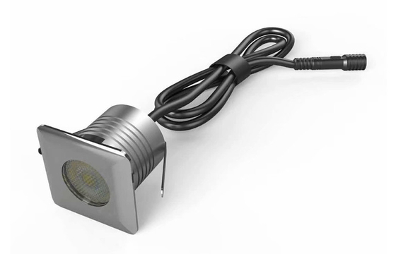 12-24V LED Square Ground Lamp 3W IP67 Aluminum RGB Outdoor Led Stair Lights