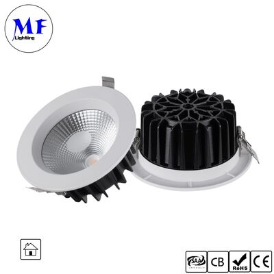 5W 100lm/W LED Spot Downlight CRI90 Triac /0-10V/Dali-2/Tuya Zigbee Dimmable  Beam Angle 60° Recessed Anti-Glare COB LED Down Light for Commercial and Recidential Places