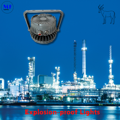 ALUMINUM ATEX IECES EX 50/75/100/150/200/240/300/400W HIGHBAY IP66 IK08 TEMPERED GLASS OIL GAS MINING EXPLOSION PROOF EXPLOSIONPROOF WATER LED HIGH BAY LIGHT