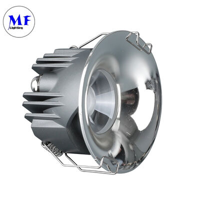 Commercial IP65 LED Downlight 100lm/W CRI80/90 AC100-277V Dali-2 Triac 0-10V Dimmable Multi-Color Reflector Recessed Down Light