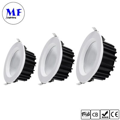 5W CRI90 100lm/W Triac /0-10V/Dali-2/Tuya Zigbee Dimmable LED Spot Downlight Beam Angle 60° Recessed Anti-Glare COB LED Down Light for Commercial Places