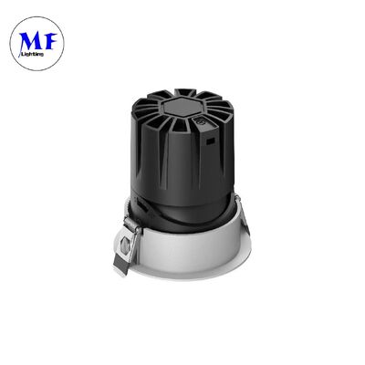 UGR<3 Anti-Glare COB LED Spot Downlight 24°/36° Beam Angle 100LM/W High Lumen Triac 0-10V DALI-2 Dimmable Recessed Ceiling Spotlight Down Light