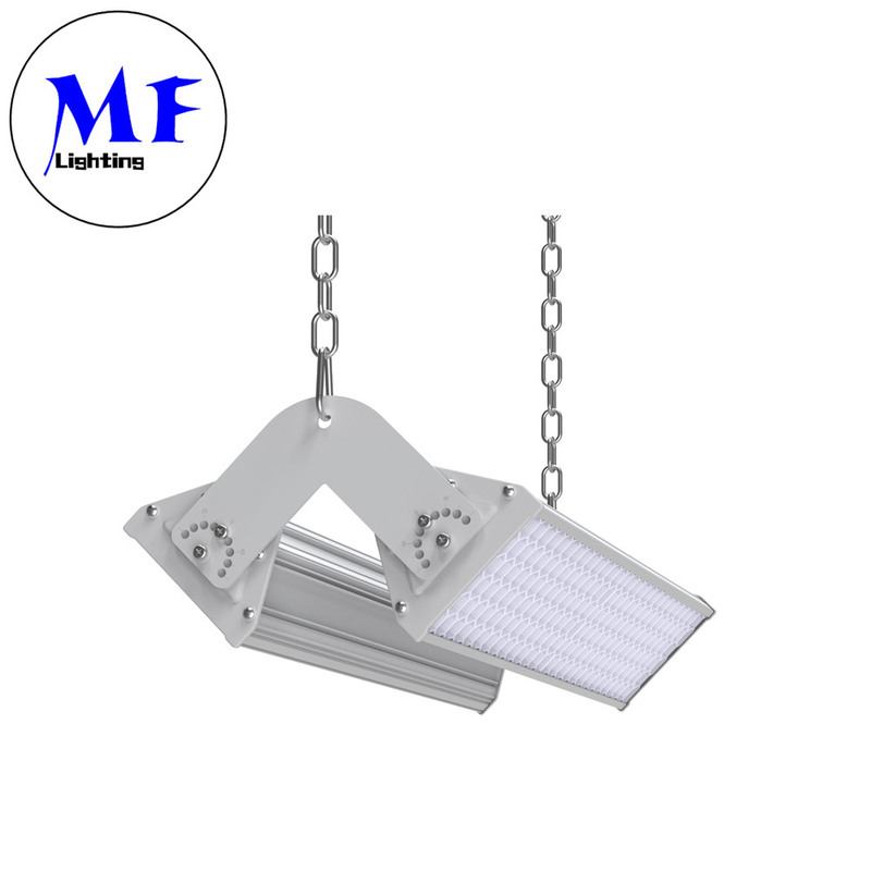 Linear Ceiling IP66 LED High Bay Light With 75W-300W Anti Glare Honeycomb For Industrial Plant Factory Indoor Stadium