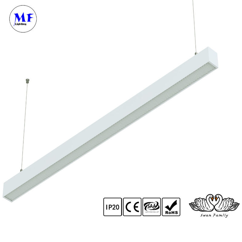 3000K-6000K IP20 Led Linear Lights For Indoor Office Shopping