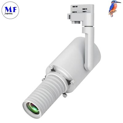 कला गैलरी के लिए फैक्ट्री प्राइस 10W 1-10V डिमिंग शेपेबल 360° रोटेशन हाई ब्राइटनेस 2700K-6000K LED स्पॉट ट्रैक लाइट