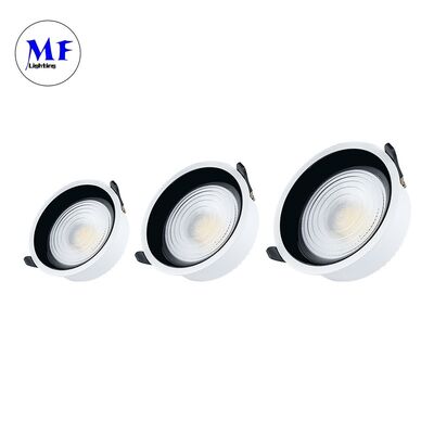 फैक्ट्री प्राइस रिसेस्ड एलईडी डाउनलाइट 7-100W Tuya Zigbee Dali-2 डिमेबल 160lm/W CRI90 120° वाइड बीम 5 साल की वारंटी सीलिंग डाउन लाइट