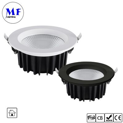 5W 100lm/W स्पॉट डाउनलाइट ट्रियाक /0-10V/डाली-2/ट्यूया ज़िगबी डिममेबल बीम एंगल 60° रिसेस्ड एंटी-ग्लेयर सीओबी एलईडी डाउनलाइट वाणिज्यिक और आवासीय स्थानों के लिए