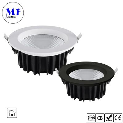 15W ट्रियाक /0-10V/डाली-2/ट्यूया ज़िगबी डिममेबल 100lm/W एलईडी स्पॉट डाउनलाइट बीम कोण 60° रिसेस्ड एंटी-ग्लेयर सीओबी एलईडी डाउन लाइट वाणिज्यिक और आवासीय स्थानों के लिए